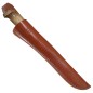 Preview: Marttiini, filleting knife, birch wood, with leather sheath